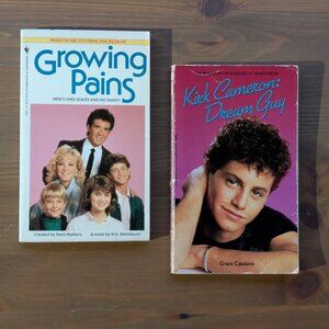 Kirk Cameron Dream Guy & Growing Pains 2pack Paperbacks ~ First Printing